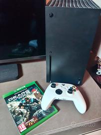 X BOX SERIE X +1 joystick+1 gioco+ 4 batterie
