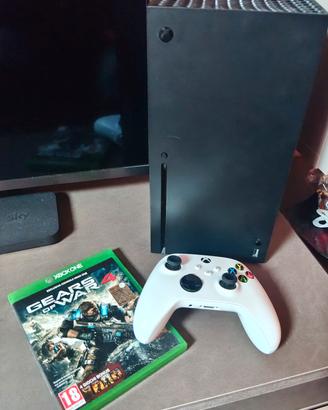 X BOX SERIE X +1 joystick+1 gioco+ 4 batterie