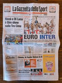 Gazzetta dello Sport Inter Campione d'Italia 2007