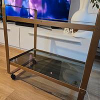 Carrello Bar anni 70 Space Age stile Av Handwerk