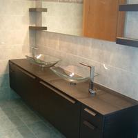 Mobile bagno doppio lavabo Pedini