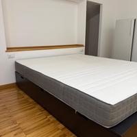 Letto IKEA NORDLI + Materasso VALEVÅG + Accessori