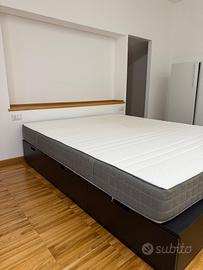 Letto IKEA NORDLI + Materasso VALEVÅG + Accessori