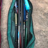 attrezzatura completa pesca