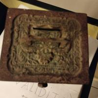 cassaforte da collezione in ghisa 