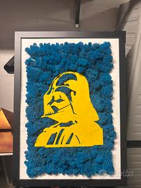 Quadro Dart Fener con muschio stabilizzato