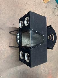 Cassa x 2 subwoofer da 25cm
