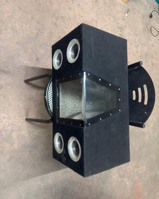 Cassa x 2 subwoofer da 25cm