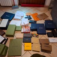 Scatole e buste luxury brand