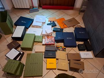 Scatole e buste luxury brand
