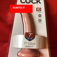 Dildo realistico 18 cm KING COCK Pipedream