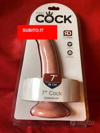 Dildo realistico 18 cm KING COCK Pipedream