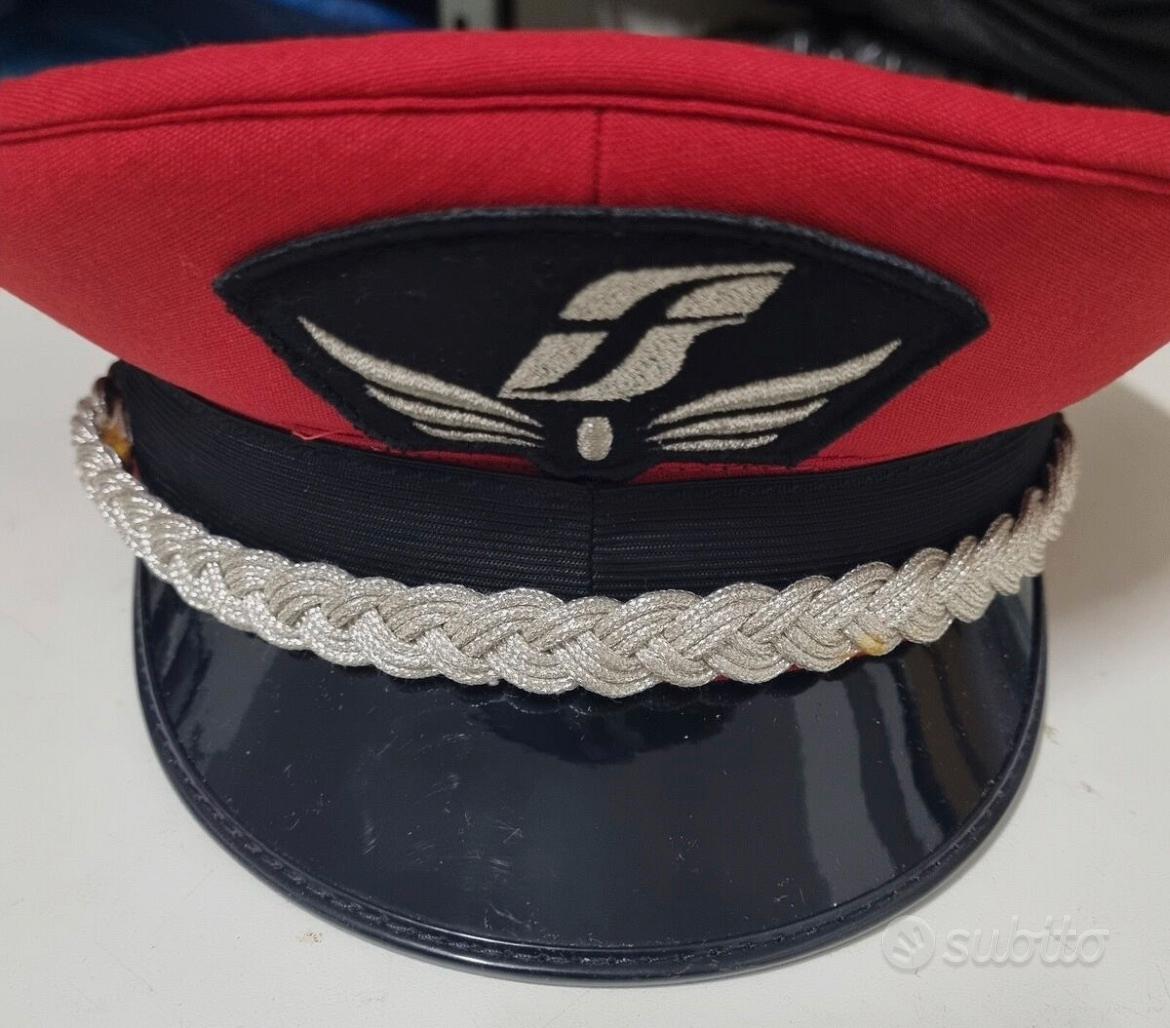 Cappello capo stazione Ferrovie dello stato Collezionismo In