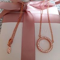 PANDORA 580515cz-45 Collana 45 cm Forever Rose