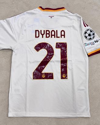 Maglia Roma bianca Dybala 21 2026/27 – champions