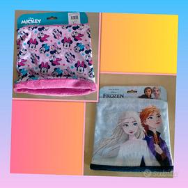 2 Scaldacollo Bambina Frozen e Minnie 