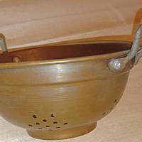 Scolapasta vintage in rame