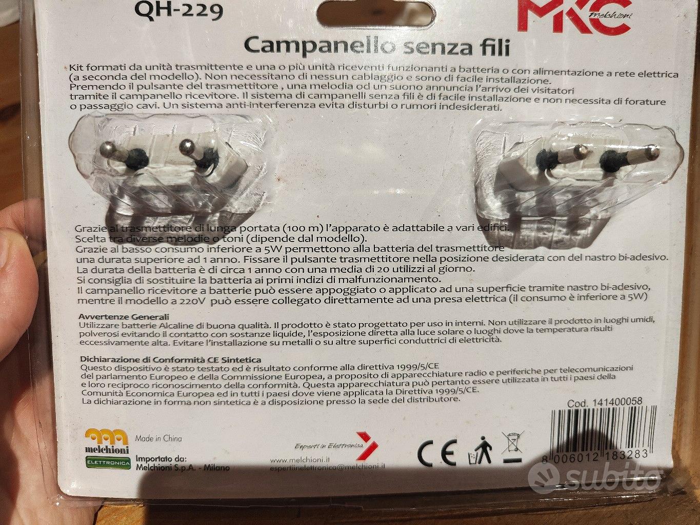 Campanello senza fili - Arredamento e Casalinghi In vendita a Torino