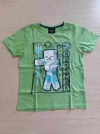 T-shirt di Minecraft