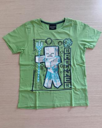 T-shirt di Minecraft