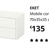 Cassettiera Ikea eket