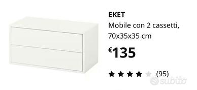 Cassettiera Ikea eket