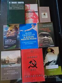 Lotto 9 Libri Storia (dall'Antichità al Novecento)