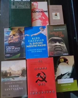 Lotto 9 Libri Storia (dall'Antichità al Novecento)