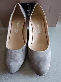 scarpe donna con zeppa