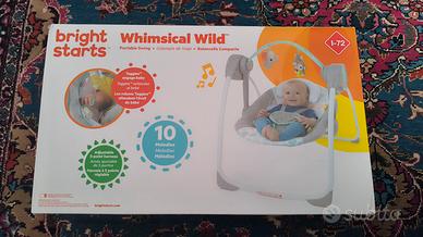 Altalena/dondolo portatile autodondolante neonati