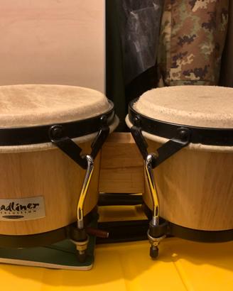 Percussioni bongo headlinet