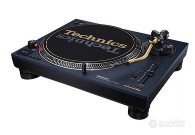 Technics SL 1200  M 7 L 50°  anniversario  blue  