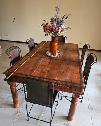 Tavolo 190 x 110 legno massello