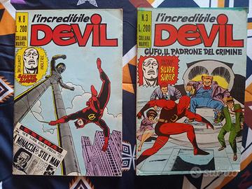 Lotto due fumetti Devil Corno 