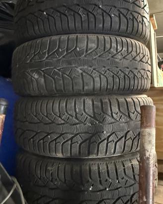 4 gomme complete 195/50r15 (cerchio+gomma) M+S