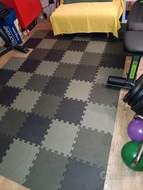 pavimento gommato home gym