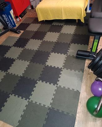 pavimento gommato home gym