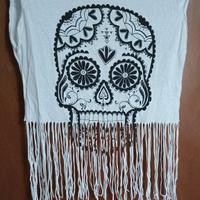 maglia smanicata da donna 