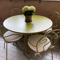 🪴Tavolo da esterno marca  EMU con 4 sedie 🌼