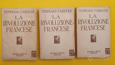“La Rivoluzione Francese” - Tommaso Carlyle - 1933
