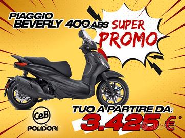 PIAGGIO BEVERLY 400 TUO A PARTIRE DA 3.425€ CON PR