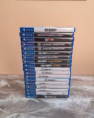 Lotto 18 Giochi Playstation 4 Ps4