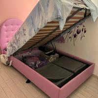 Letto contenitore senza materasso