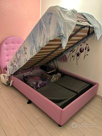 Letto contenitore senza materasso