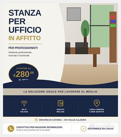 Stanza per ufficio - Gravina di Catania