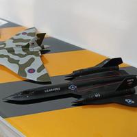 Modellini aerei americani Sr71/A10e Vulcan inglese