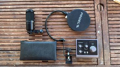 Audient iD4 MKII + AT2020