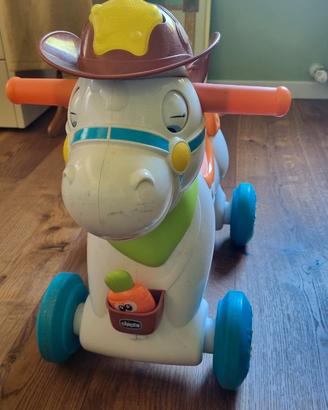 CAVALLINO CHICCO CON RUOTE PER NEONATO