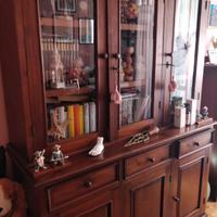 libreria in legno massello 