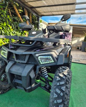 Quad atv 250cc, superaccessoriato